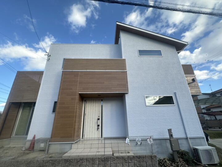 清須市 Y様邸 足場 水洗い シーリング 外壁フッ素・屋根無機