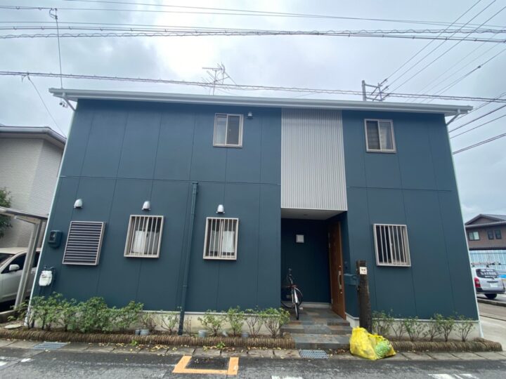 清須市N様邸にて外壁と屋根の塗装工事を行いました。